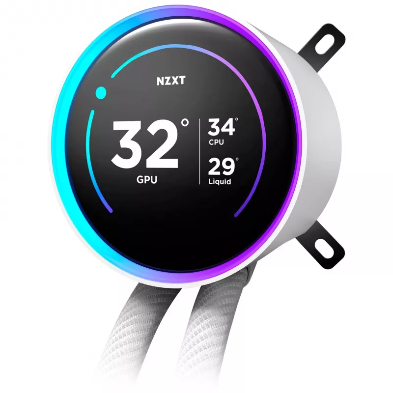 All-in-one liquid cooler NZXT Kraken Elite 360 RGB 12 cm White