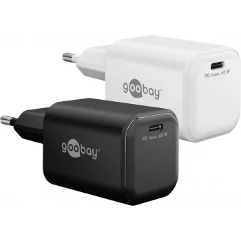 Goobay USB-C™ PD GaN Fast Charger Nano (65 W) black (79155)