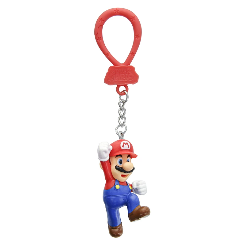 Backpack Buddies keychain set Paladone Super Mario CDU of 24 pcs – assorted characters, collectible accessories