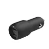 Dual USB-A Car Charger 12W x2 Black