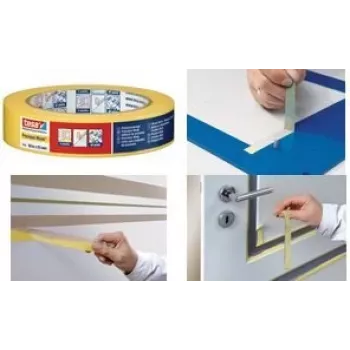 General purpose masking tape TESA 4334 50 m Yellow