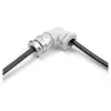 DeLOCK Cable Gland PG9 90° angled grey strain relief