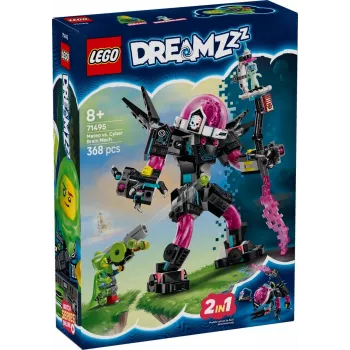 Construction toy LEGO 71495 Mateo vs. Cyberbrain Mech — playset with minifigures and buildable mech