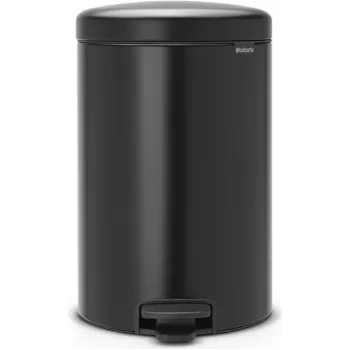 Brabantia 114106 Waste Bin 20 l Round Black (11 41 06)