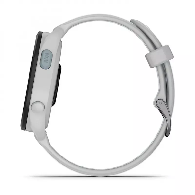 Smartwatch GARMIN Forerunner 165 Music — GPS, 1.2 inch AMOLED, 43 mm case, 11-day battery, 5 ATM, 4 GB, Grey