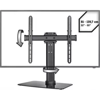 TV Stand SpeaKa Professional SP-TT-05 for 32–55 inch TVs, adjustable height, tilt and swivel