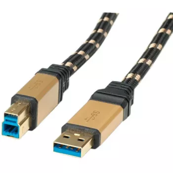 USB 3.0 Cable ROLINE GOLD Type A M - B M 3.0 m