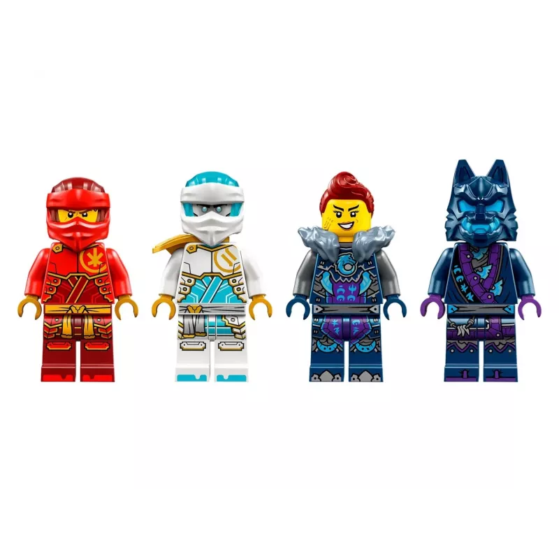 LEGO NINJAGO set 71808 — 322 pieces, 4 minifigures, height 160 mm, age 7+