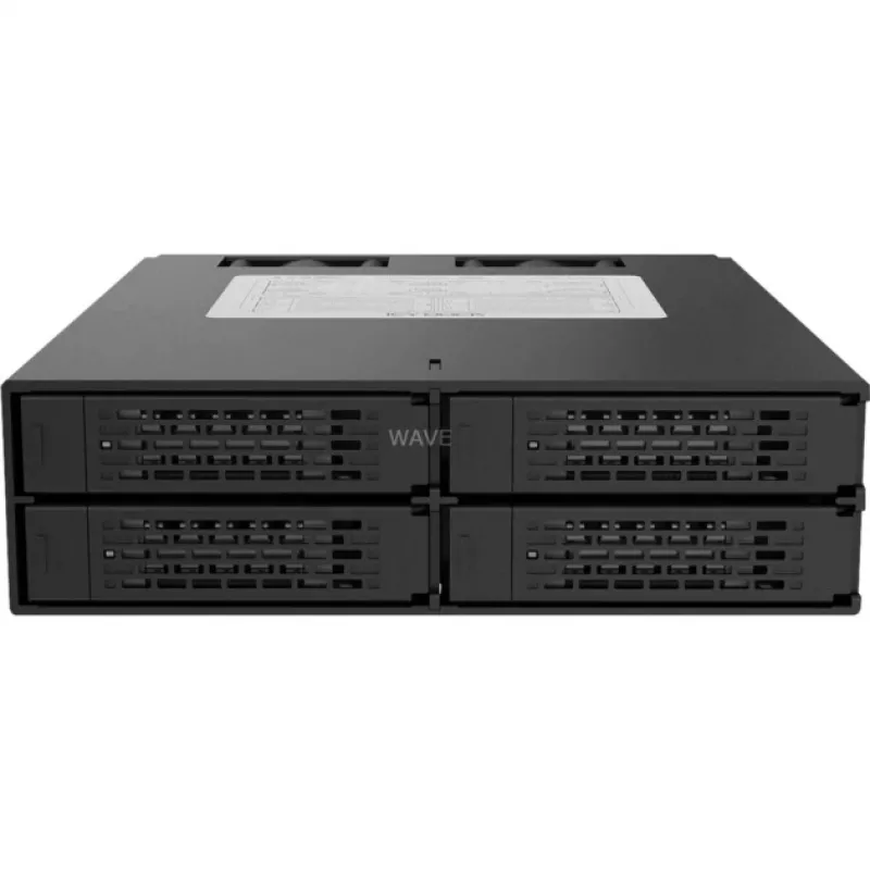 ICY DOCK - ToughArmor - MB994SP-4S - Backplane SAS/SATA II, Trayless, 4x SAS/SATA 2,5 inch Internal to 4x SATA Host - Aluminium - black - SAS/SATA 6 Gbit/s - 40 mm Fan