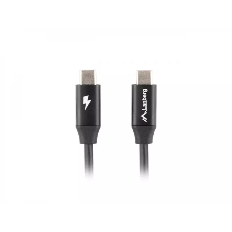 LANBERG USB-C to USB-C Cable CA-CMCM-40CU-0018-BK — USB 2.0, 1.8 m, black