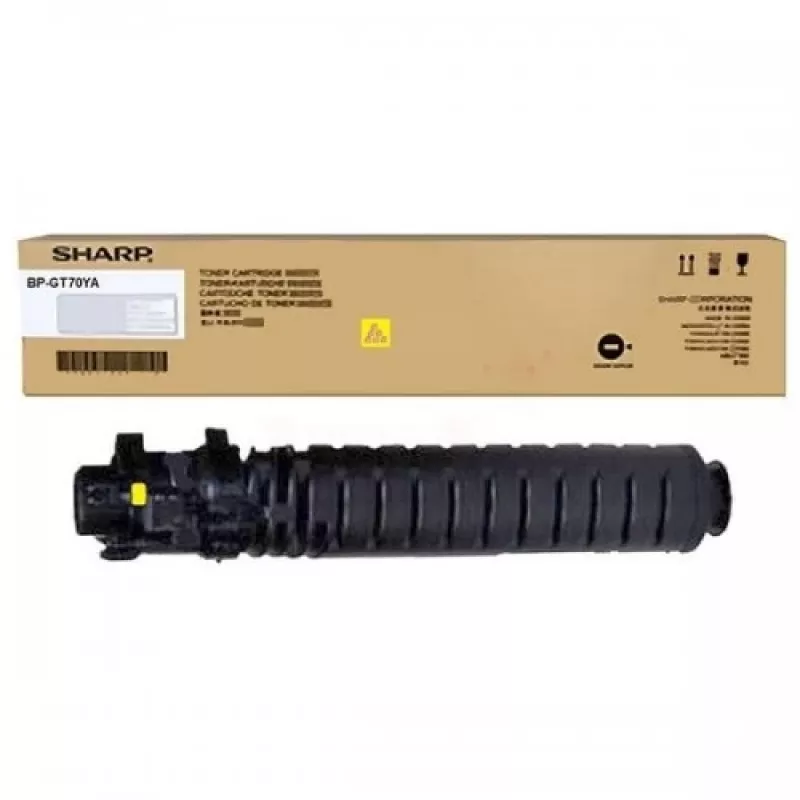 Sharp BPGT70YA toner cartridge 1 pc(s) Original Yellow