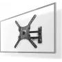 Nedis TVWM1530BK - 100 x 100 mm - 400 x 400 mm - 0 - 20° - 180° - acrylonitrile butadiene styrene (ABS) - Steel - Black (TVWM1530BK)