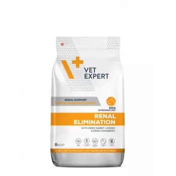Dry dog food VETEXPERT Veterinary Diet Renal Elimination — adult, rabbit flavor, 8 kg, protein 15.8%, fat 19.5%