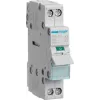 Hager SBN216. Rated Current: 16 A, Coil Voltage (max): 440 V. Module Quantity (max): 1 Module(e). Width: 17,5 mm, Depth: 68 mm, Height: 83 mm (SBN216)