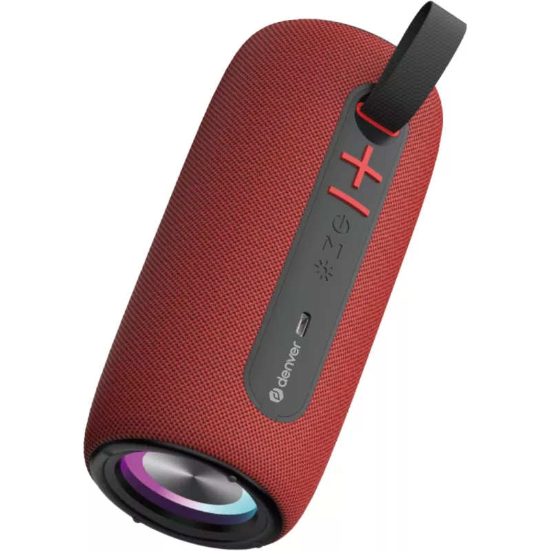 Denver BTL-360BD RGB BT Speaker 2x50W burgundy