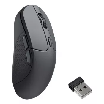 Ambidextrous wireless mouse Keychron M3-A23 — Bluetooth + USB-C, Track-on-Glass (TOG), 30000 DPI, 5 buttons, black