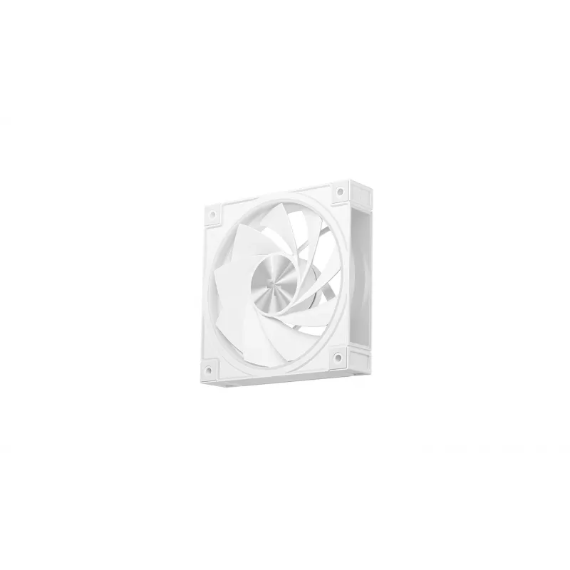 PC Case DeepCool CG580 4F V2 Midi Tower White — ATX, tempered glass, 3x120mm side fans, 360mm side radiator support