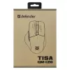 MOUSE DEFENDER GM-126 TISA RF+BT OPTIC 1600dpi 6P WHITE