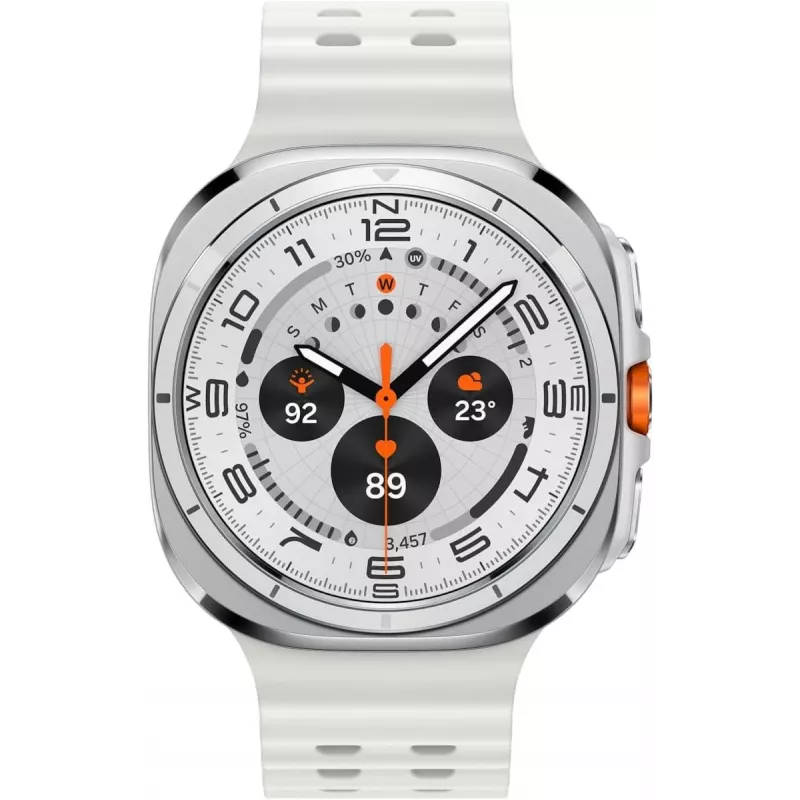 Smartwatch Samsung Galaxy Watch Ultra 47 mm Titanium White — AMOLED 1.5 inch, 4G, 64 GB, 590 mAh
