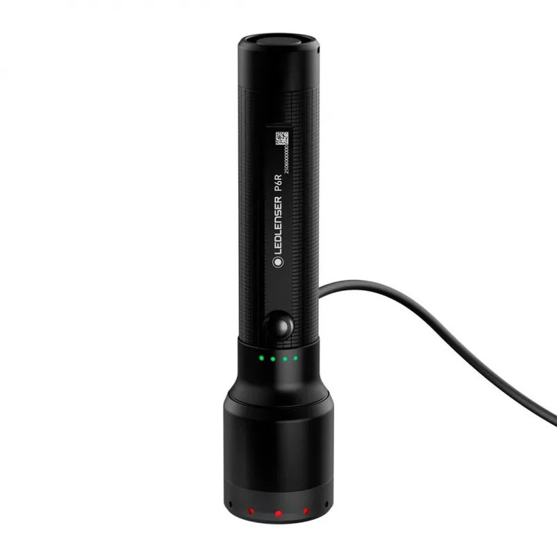 Ledlenser P6R Black Hand flashlight LED