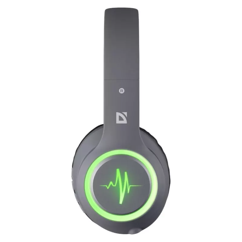 Headset DEFENDER FREEMOTION B571 LED wireless binaural, 4 cm drivers, 6–8 h battery, closed acoustic, 20–20000 Hz