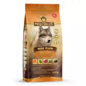 Dry dog food Wolfsblut Wide Plain Light Horse with sweet potatoes — 12.5 kg, 22% protein, 6% fat, gluten- and sugar-free