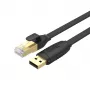 UNITEK Y-SP02001B networking cable Black 18 m