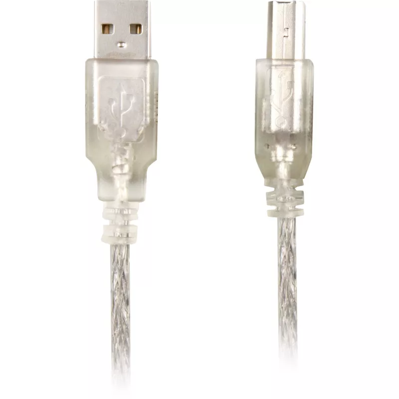 USB Cable DeLOCK 0.5m A-B Grey 82057