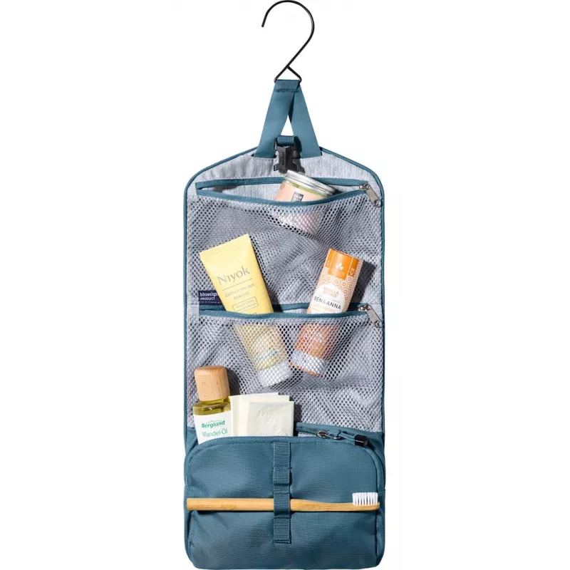 Toiletry bag DEUTER Wash Bag I — compact travel washbag, atlantic