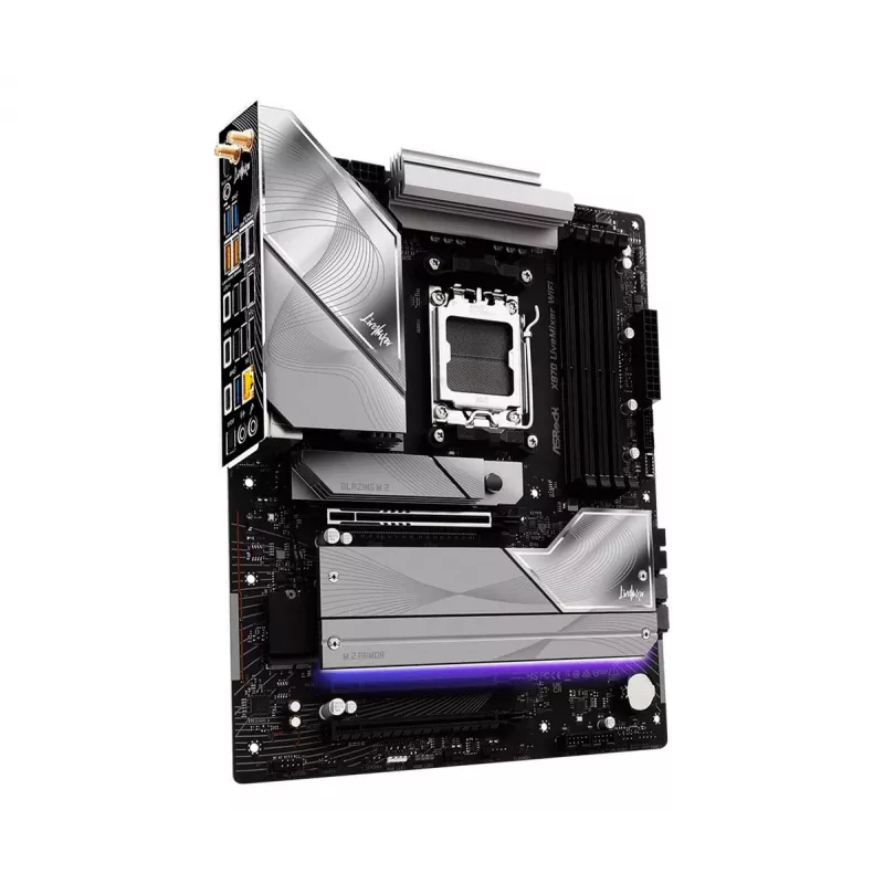 Motherboard ASROCK X870 (Socket AM5, ATX, DDR5, 4 memory slots, X870LIVEMIXERWIFI)