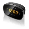 Clock radio Muse M-150CR with FM PLL tuner, 1.52 cm LED display, alarm (radio/buzzer), AC 230V/AAA batteries
