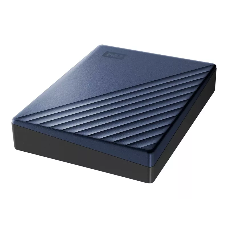 External Hard Drive Western Digital 4TB USB Type-C 3.2 Gen 1 WDBFTM0040BBL-WESN