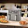 Hot air fryer Ninja DZ400EU 9.5 L 2470 W Grey Double