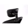 Office chair top e shop DORY CZERŃ — padded seat, mesh backrest, 650×620 mm, height up to 122 cm
