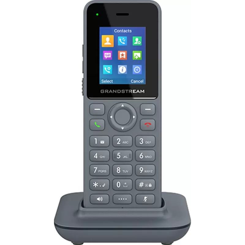IP Phone Grandstream DP725 wireless handset, grey, 1.8 inch TFT display, 20 lines, Li-Ion 1500 mAh