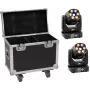 LED light set EUROLITE TMH-H90 2x with case and wheels