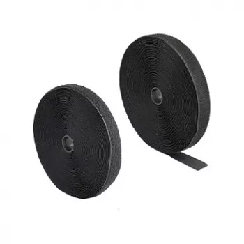 DeLOCK Heavy-duty Hook-and-Loop tape 15 m x 25 mm black