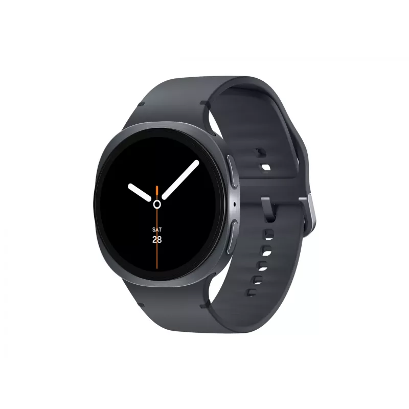 Samsung Galaxy Watch 8 3.81 cm (1.5 inch) AMOLED 44 mm Digital 480 x 480 pixels Touchscreen Graphite Wi-Fi GPS (satellite)