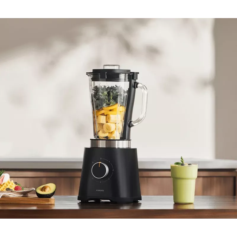 Cooking blender Xiaomi BHR8936EU — 600 W, 1.75 L bowl, 5 speeds, rotary control, stainless steel blades, black