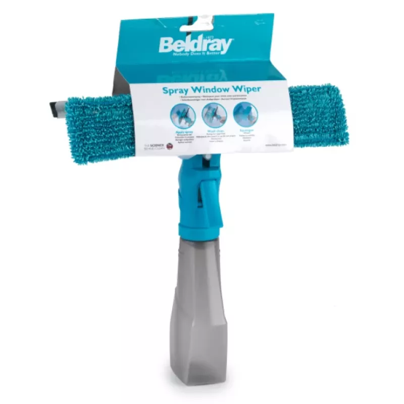 Window cleaning 2-in-1 spray Beldray LA024275TQEU7 – spray and squeegee tool