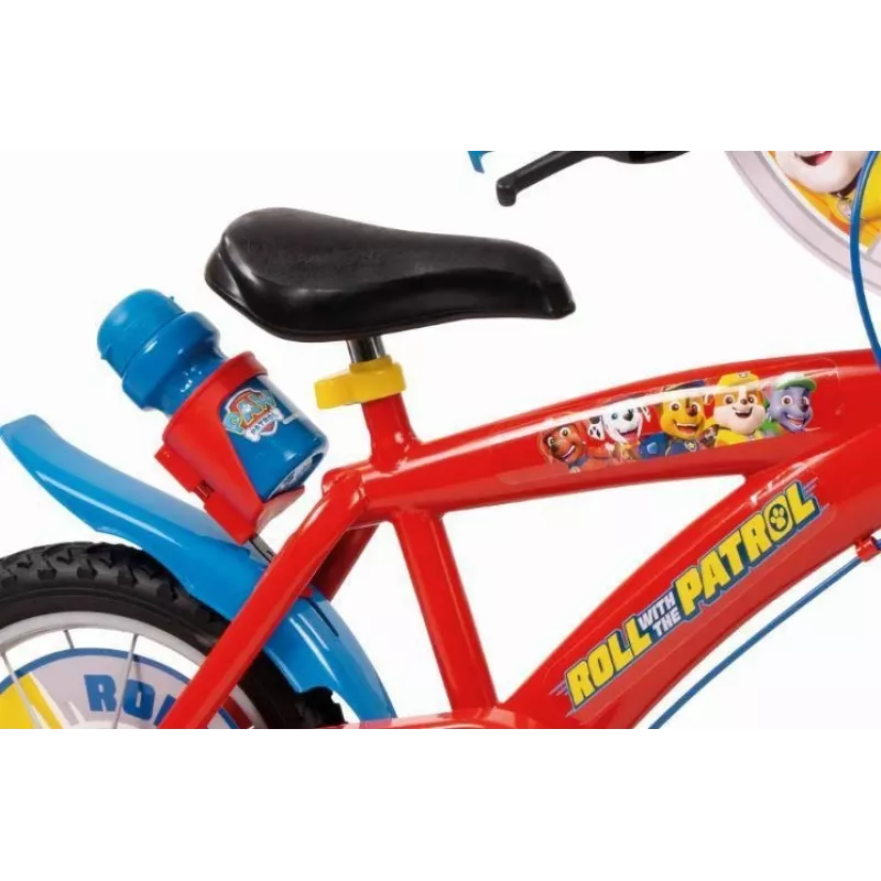 Children's Bike 14 Paw Patrol Red 1478 Boy NEW TOIMSA