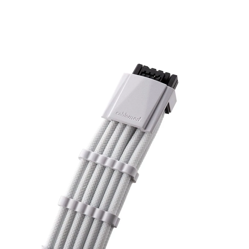 Power cable CableMod RT-Series Pro ModMesh 12VHPWR to 3× PCIe CM-PRTS-16P3-N60KW 60 cm White