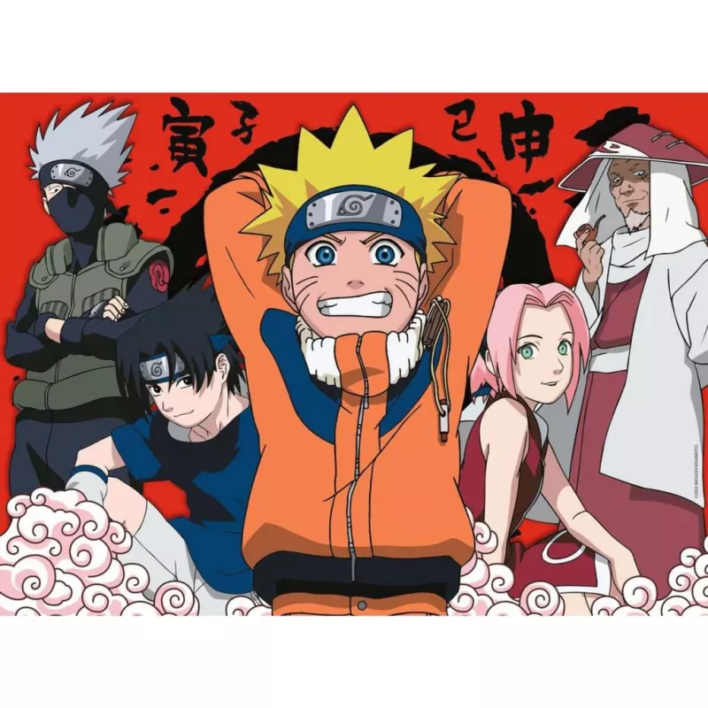 children's puzzle Narutos adventure (300 Pieces)