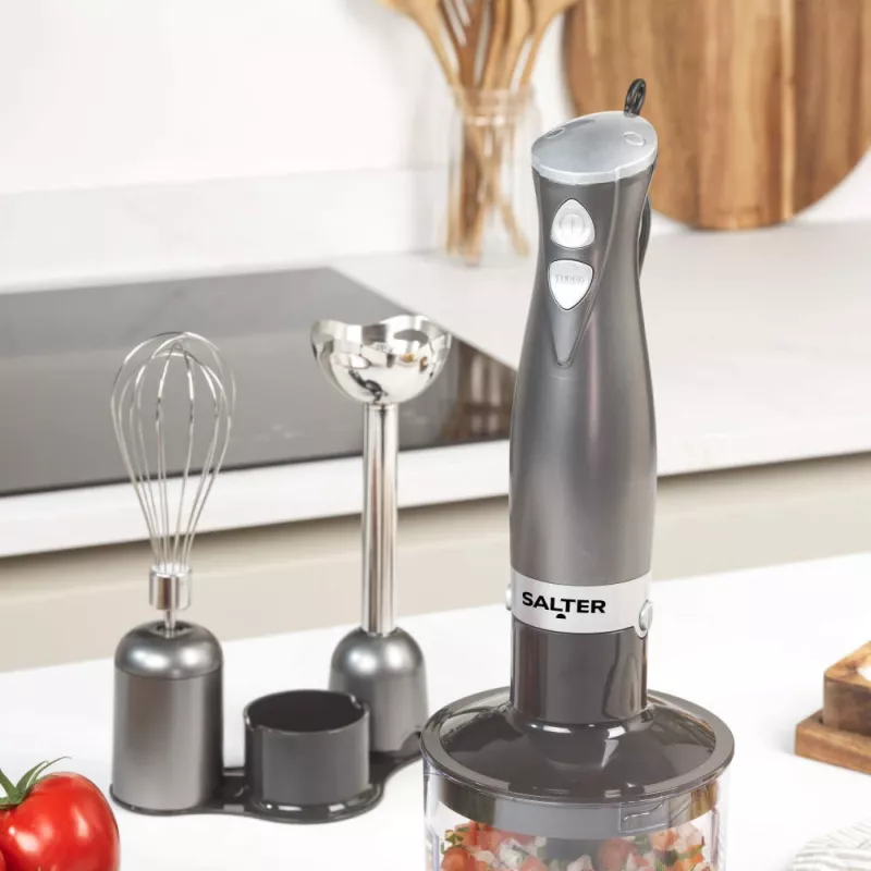 Salter EK2827GUNMETALFVDE Cosmos 3 in 1 Blender Set