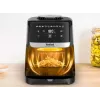 Tefal Easy Fry Silence EY551HE0 fryer Single 5 L Stand-alone Hot air fryer Black, Grey, Stainless steel
