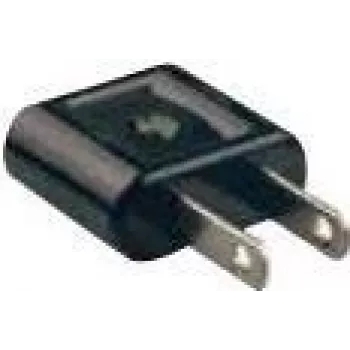 Power Connector (2‑pole) Bachmann model 910.178, black, US plug wiring accessory