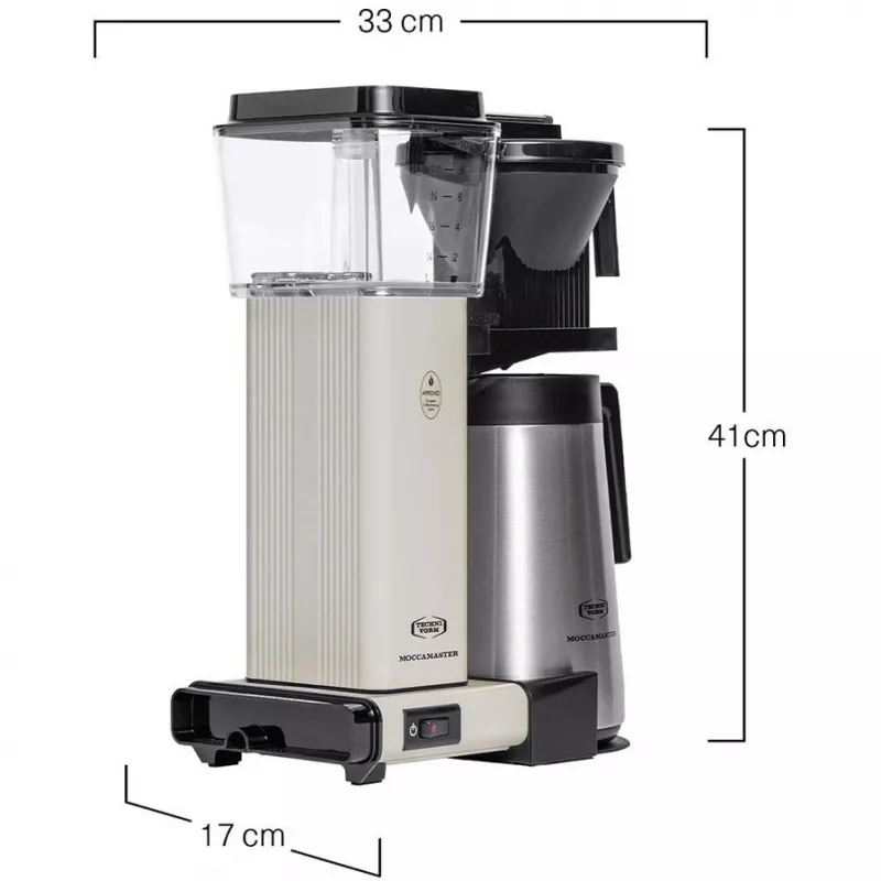 Coffee Maker Moccamaster 1.25L KBG 741 Beige