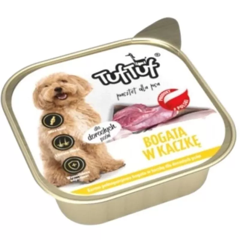 TUF TUF Alupak Duck Pate - wet dog food - 300g