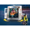 Toy ambulance vehicle PLAYMOBIL 71232 — multicolour, for ages 4–10, AAA battery