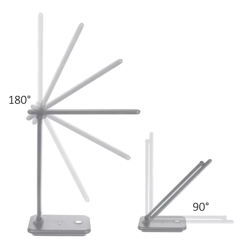 LED desk lamp MACLEAN MCE614W 9W, white, adjustable tilt and dimmable